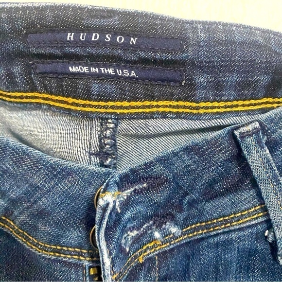 Hudson Women’s Jeans Made In The USA, size 29  (missing buttons on back pockets) - Picture 2 of 11